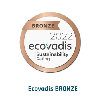Durabilité Ecovadis bronze 2022
