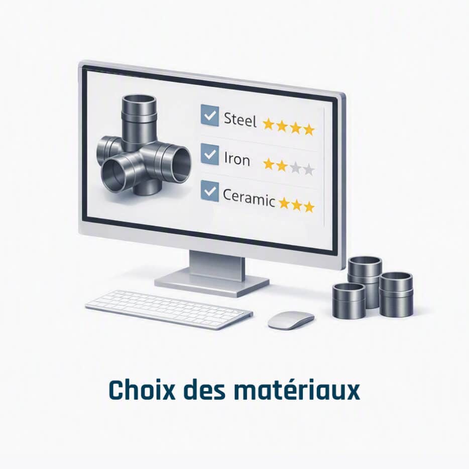 NOUS RELEVONS VOS DEFIS LIES A LA CHALEUR ET A L’USURE:• Assistance au choix des matériaux